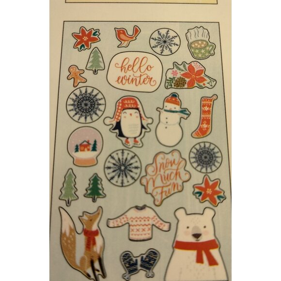 Seasonal Stickers Set 166 Count Fall Winter Spring Summer American Greetings - Picture 6 of 10